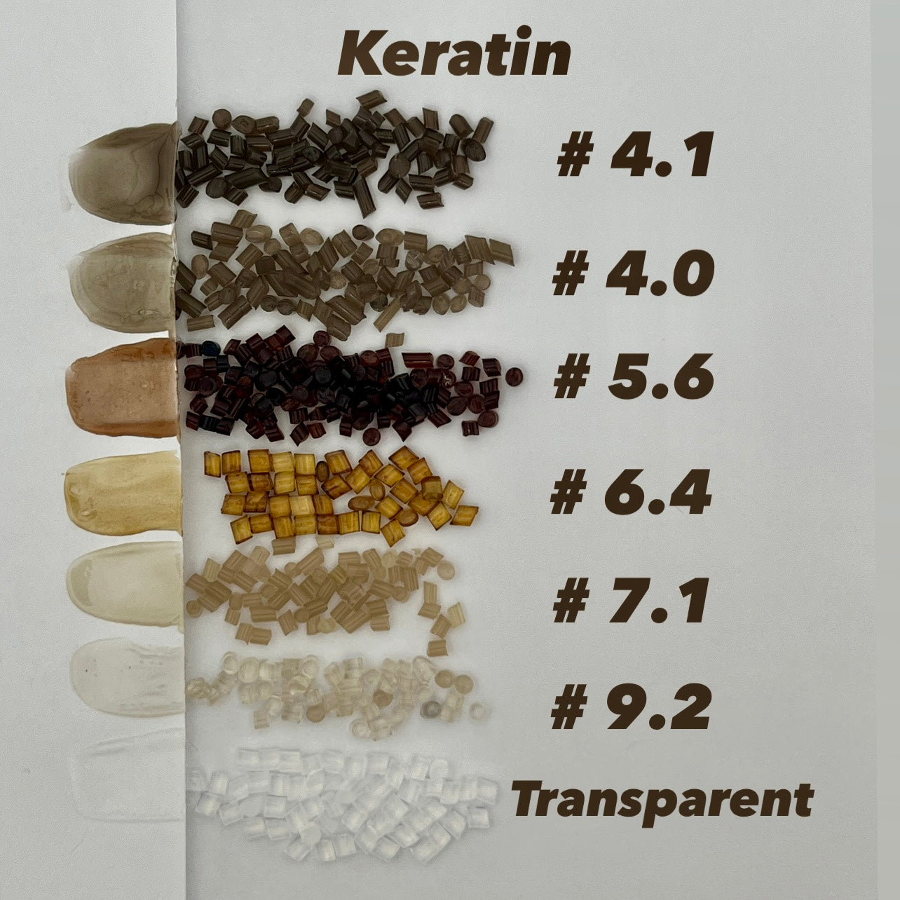 Keratin Glue for Hair Extension COLOR Transparent