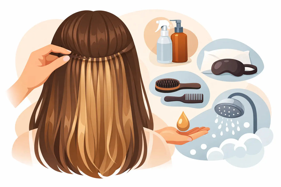 Hair Extension Aftercare Guide That Works