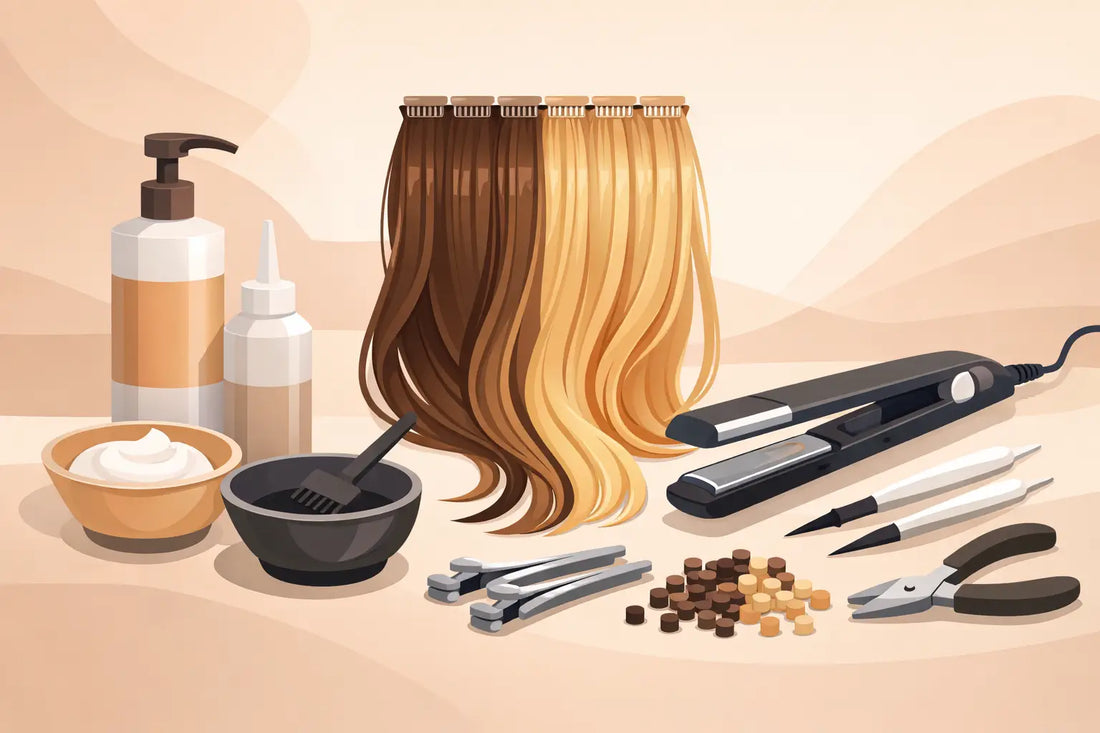 Hair Extension Rebonding Supplies That Work