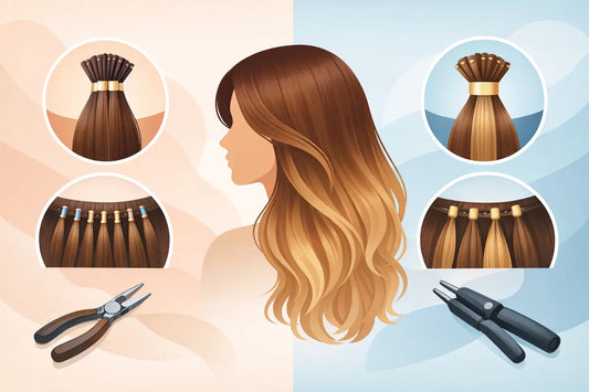 I Tip vs K Tip Extensions: Which Fits You?
