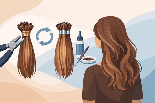 Can You Retip Human Hair Extensions?