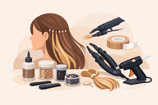 Hair Extension Bonding Supplies Guide