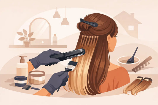 Guide to At-Home Rebonding for Extensions