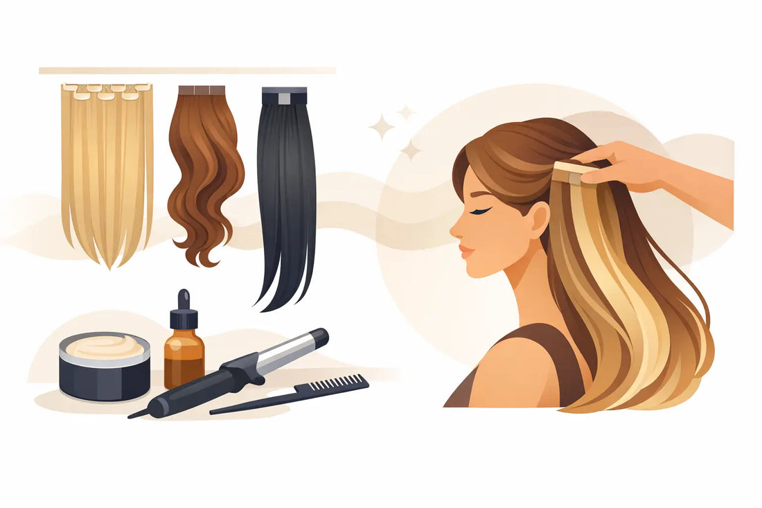 Hair Extension Products That Perform