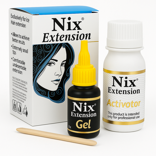 Nix Ice Extension Gel Glue & Activator (Black)