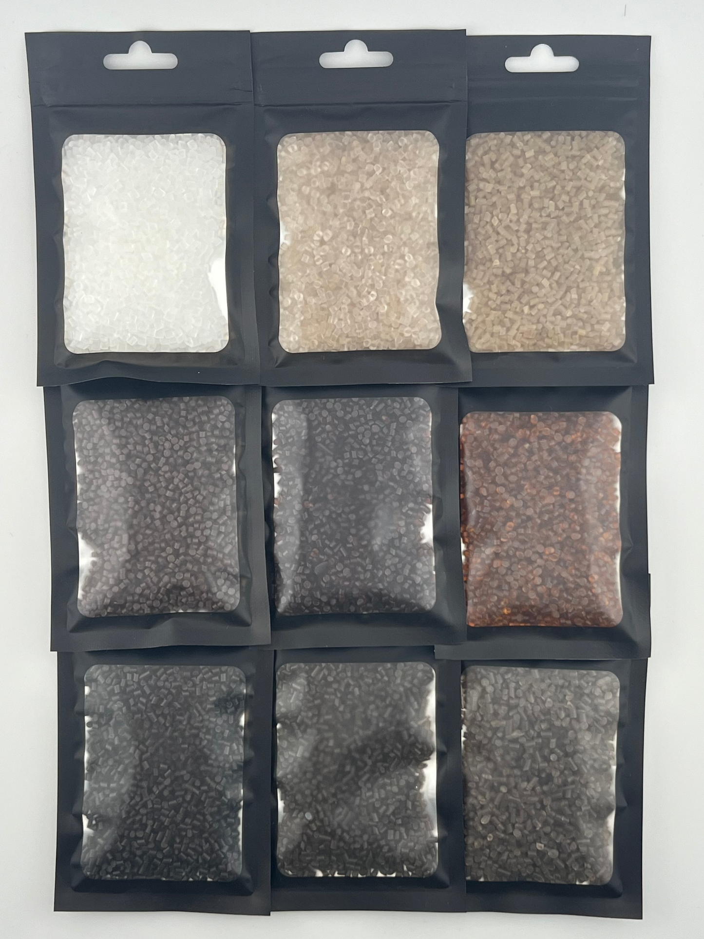 SET 9 x Keratin Glue for Hair Extension